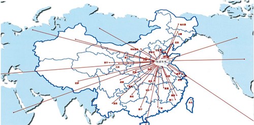 乐盈VI销往全球的健身器材